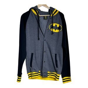 Batman dc comics button up sweater size x large